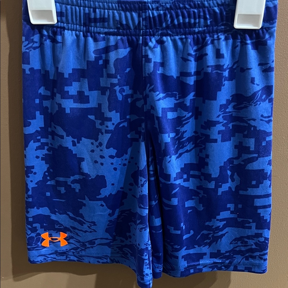 Under Armour Kids Digital Blue Shorts
